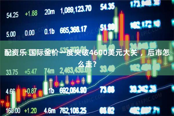 配资乐 国际金价一度突破4600美元大关 ，后市怎么走？